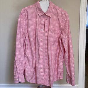 Banana Republic 100% Cotton Untucked Button-Up
